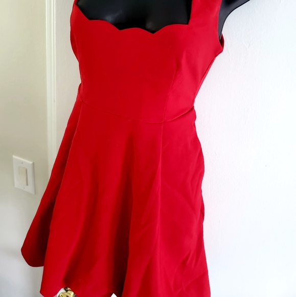 Nasty gal red cocktail dress - Picture 5 of 5